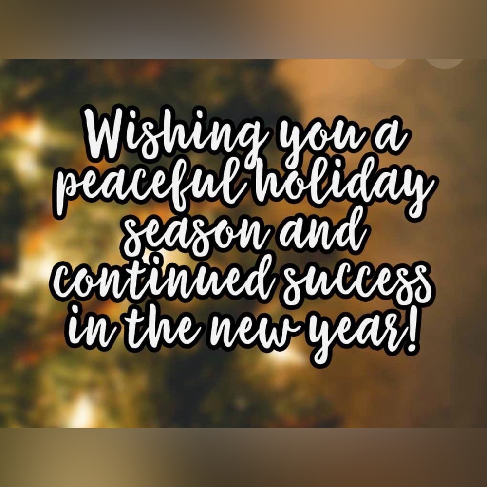 Holiday Greeting Card with Festive Message